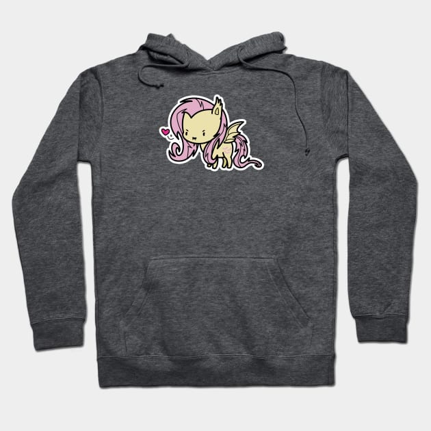 Flutterbat chibi Hoodie by Drawirm